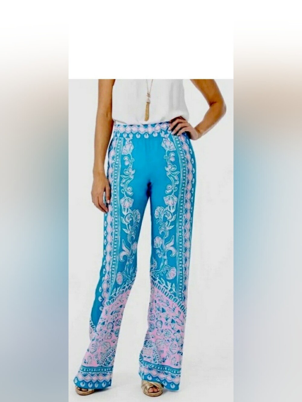 Lilly Pulitzer Bal Harbour Palazzo Pants NWT
